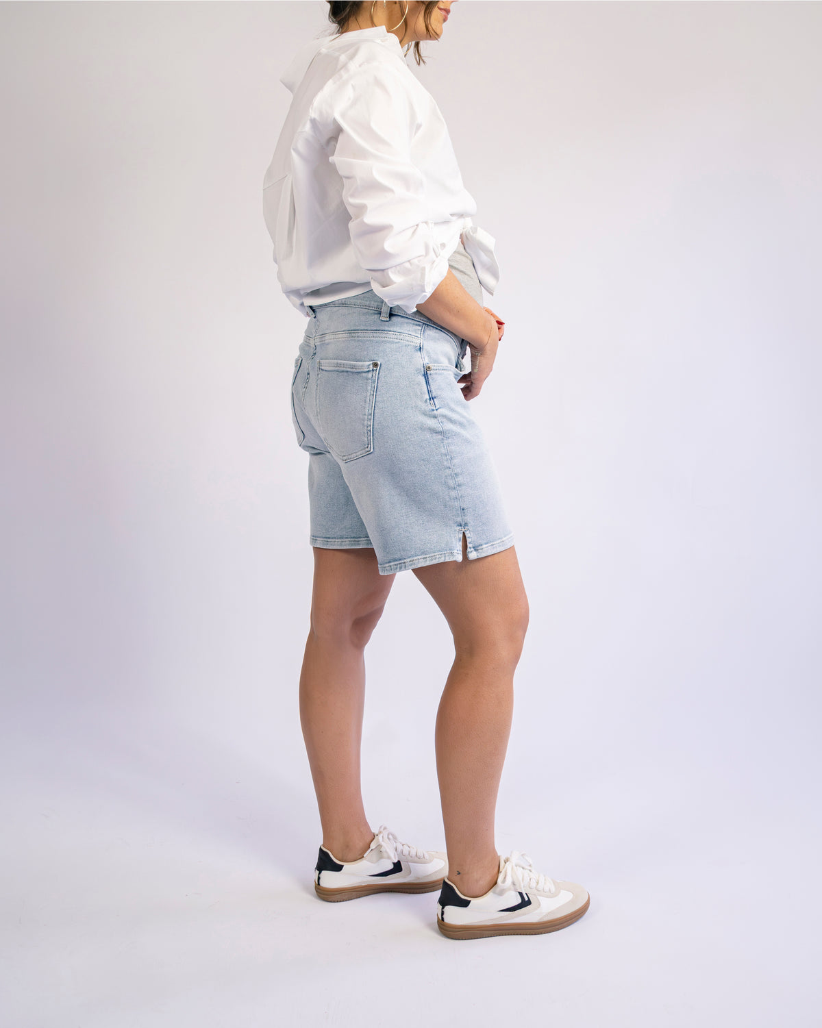 Short Denim | Light Wash