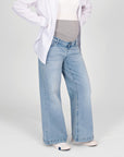 Pants Wide Leg | Light Wash