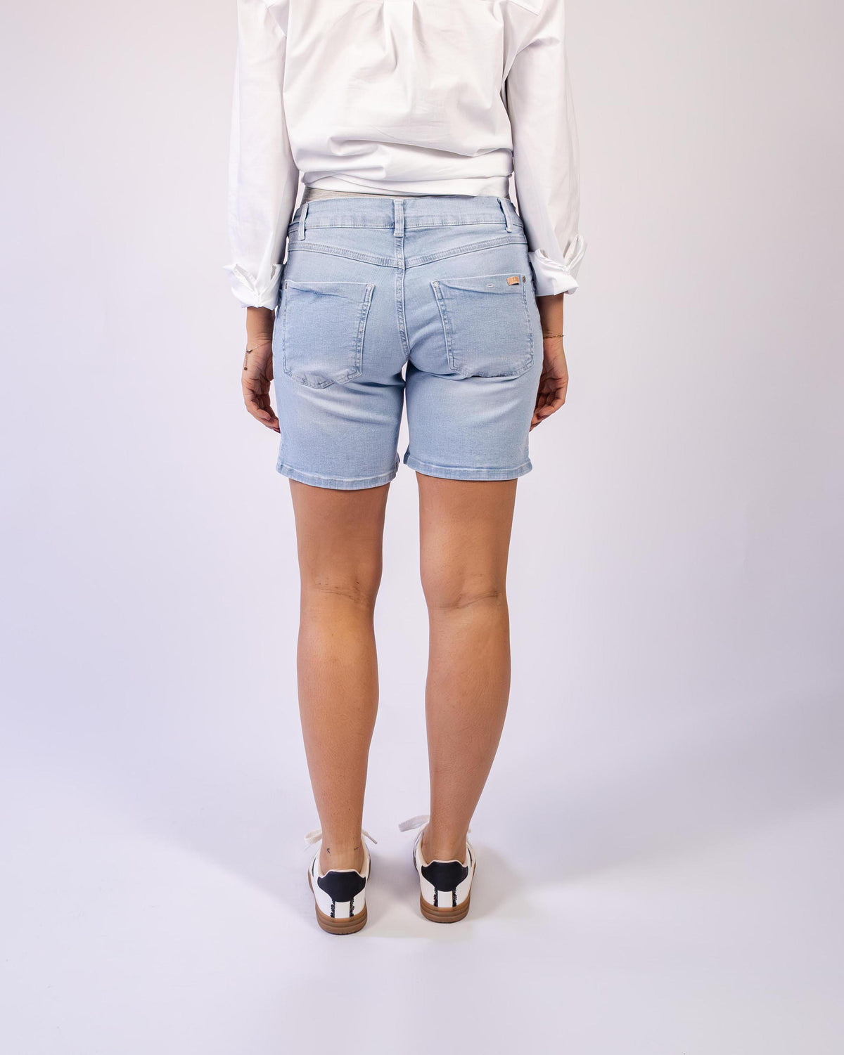 Jeans short Long | Light Wash