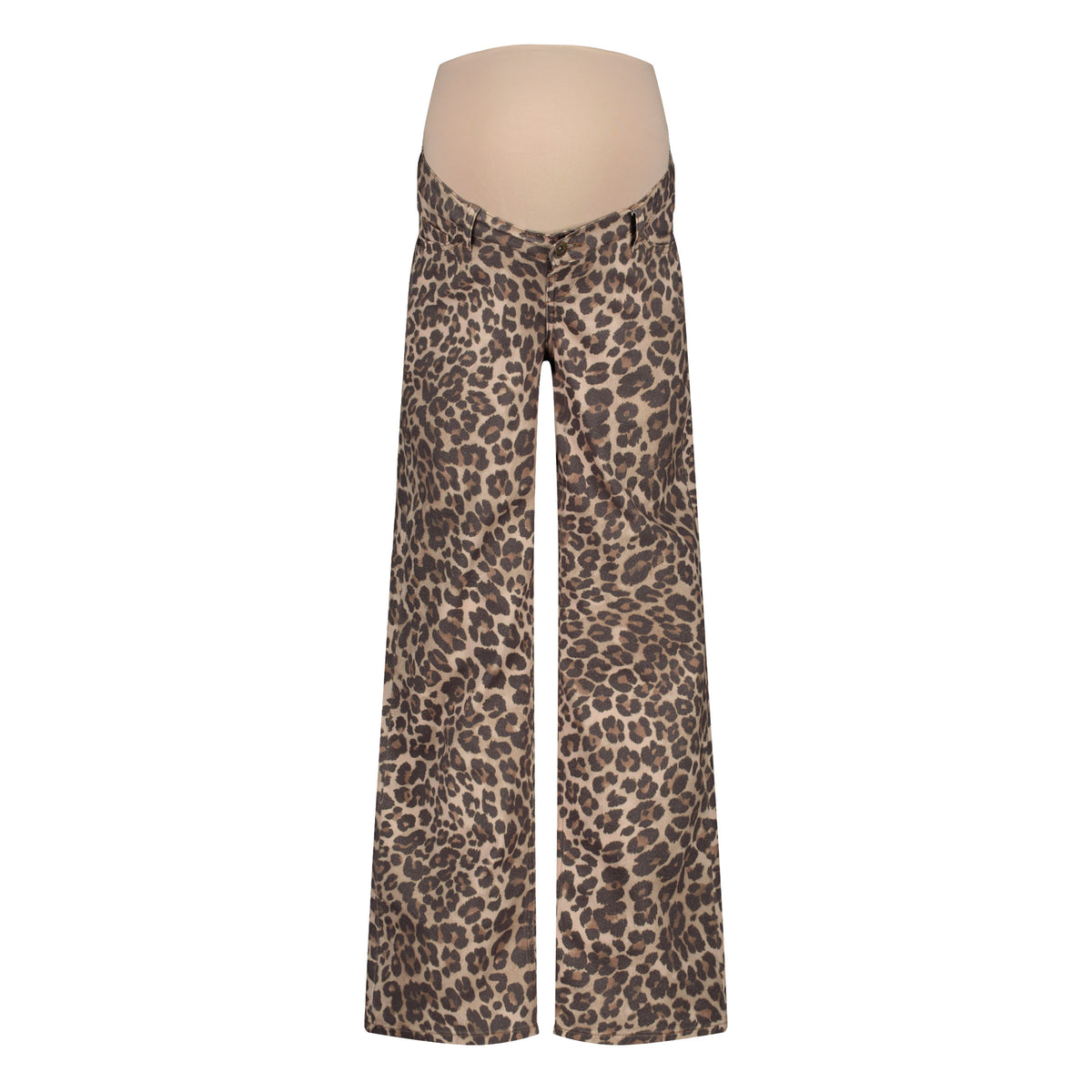 Jeans Julia Wide leg | AOP Taupe Animal