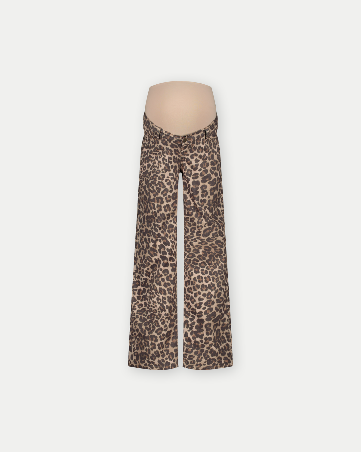 Jeans Julia Wide leg | AOP Taupe Animal