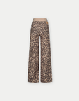 Jeans Julia Wide leg | AOP Taupe Animal