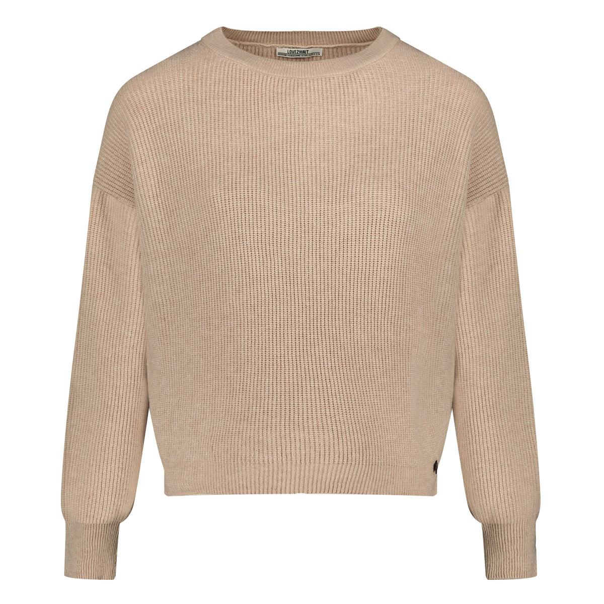 Knit Cropped | Sand