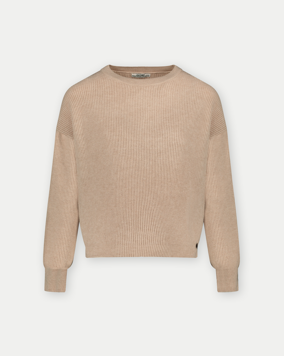 Knit Cropped | Sand