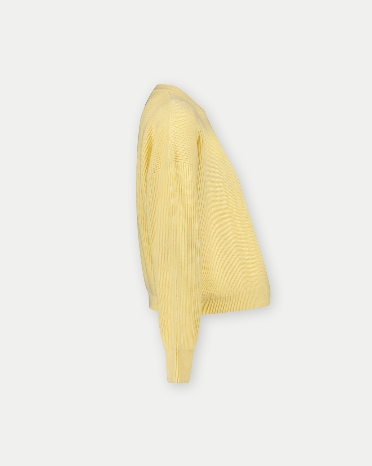Knit Cropped | Soft Yellow