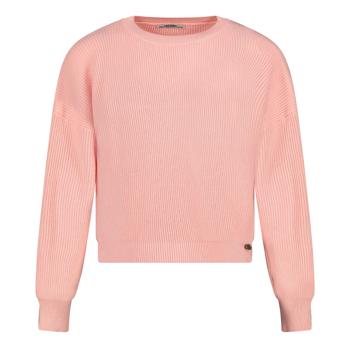 Knit Cropped | Peach