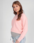 Knit Cropped | Peach
