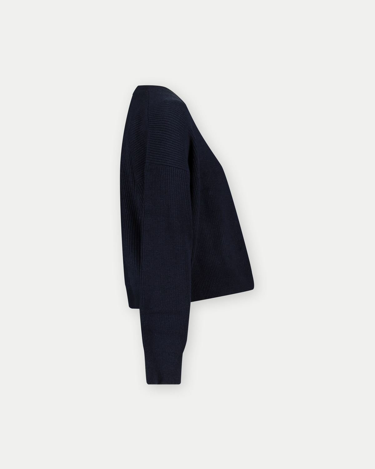 Knit Cropped | Navy Blue
