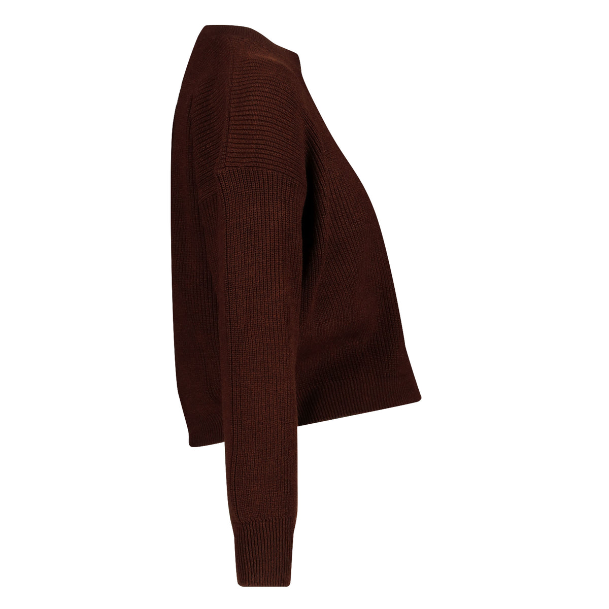 Knit Cropped | Brown