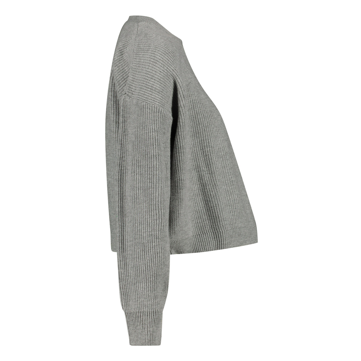 Knit Cropped | Grey