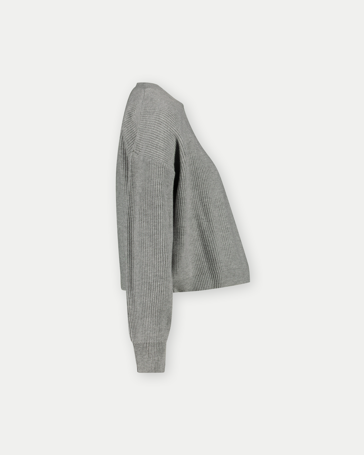 Knit Cropped | Grey