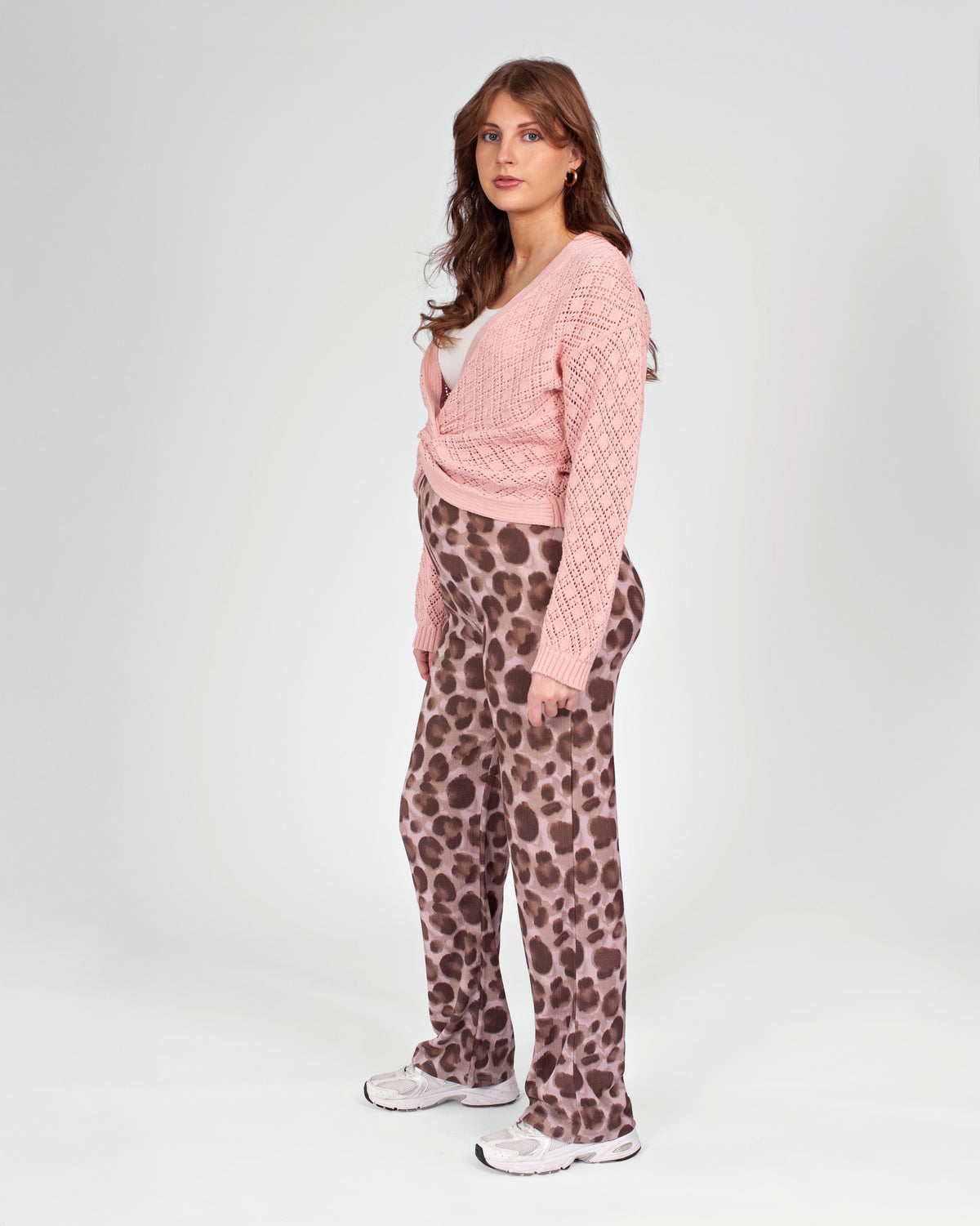 Pants | AOP Pink Leopard