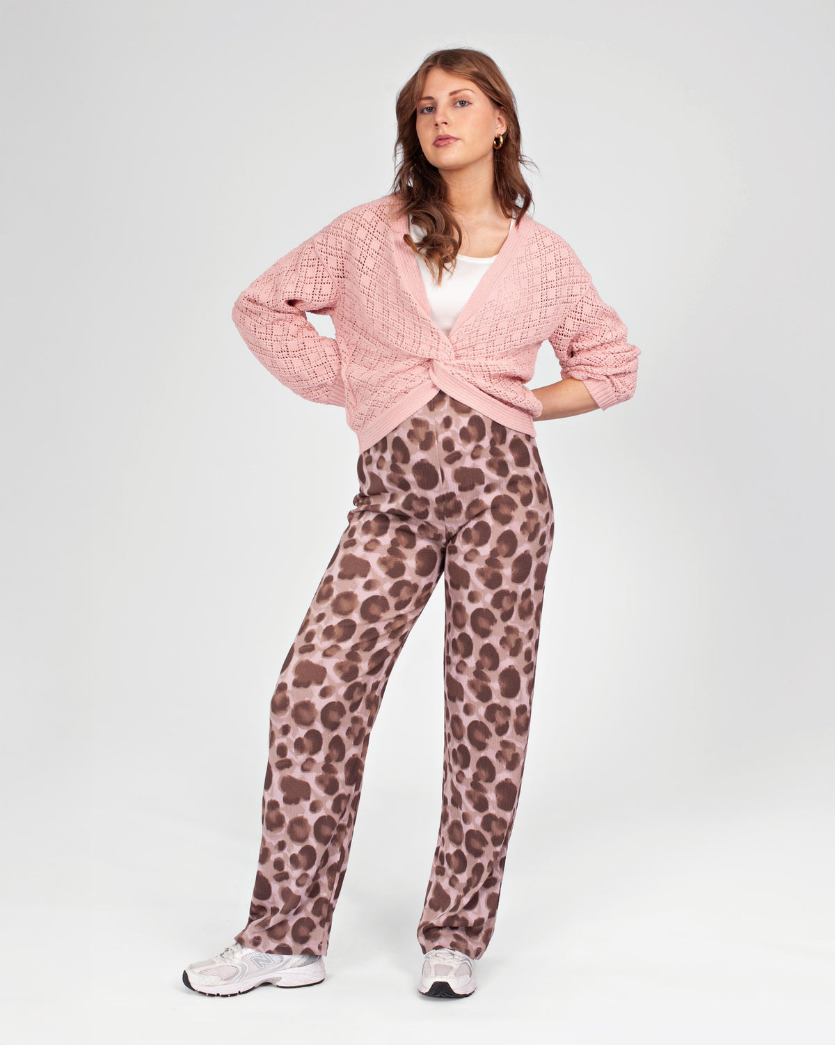 Pants | AOP Pink Leopard