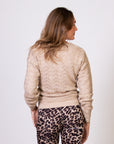 Cardigan Wrap Ajour | Sand
