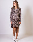 Dress Collar Velvet Leopard | Dessin