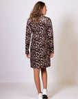 Dress Collar Velvet Leopard | Dessin