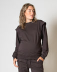 Sweater Nursing Comfy | Brown
