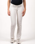 Pants Straight Sustainable Emerald | Off White