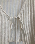 Cardigan Wrap Ajour | Sand