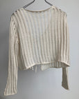 Cardigan Wrap Ajour | Sand
