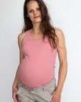 Tanktop Rib | Dusty Rose