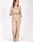 Top Collar Melange | Sand