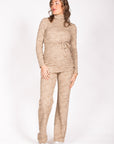 Top Collar Melange | Sand