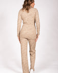 Top Collar Melange | Sand