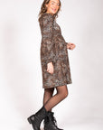 Dress AOP Leopard | Dessin