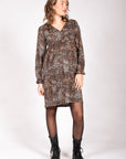 Dress AOP Leopard | Dessin