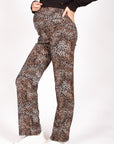 Pants Wide Leopard | Dessin