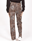 Pants Wide Leopard | Dessin