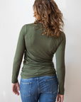 Shirt Nursing EcoVero | Olive