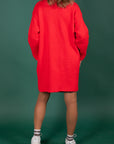 Cardigan Knitted Pockets | Red
