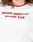 Shirt Mon Amour | Red