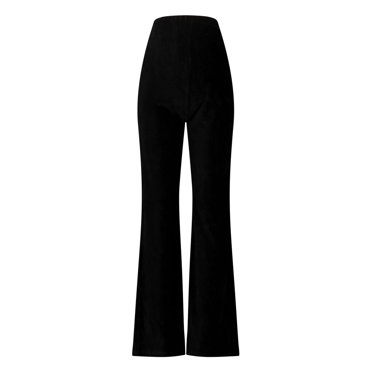 Pants Velvet Flared | Black