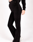 Pants Velvet Flared | Black